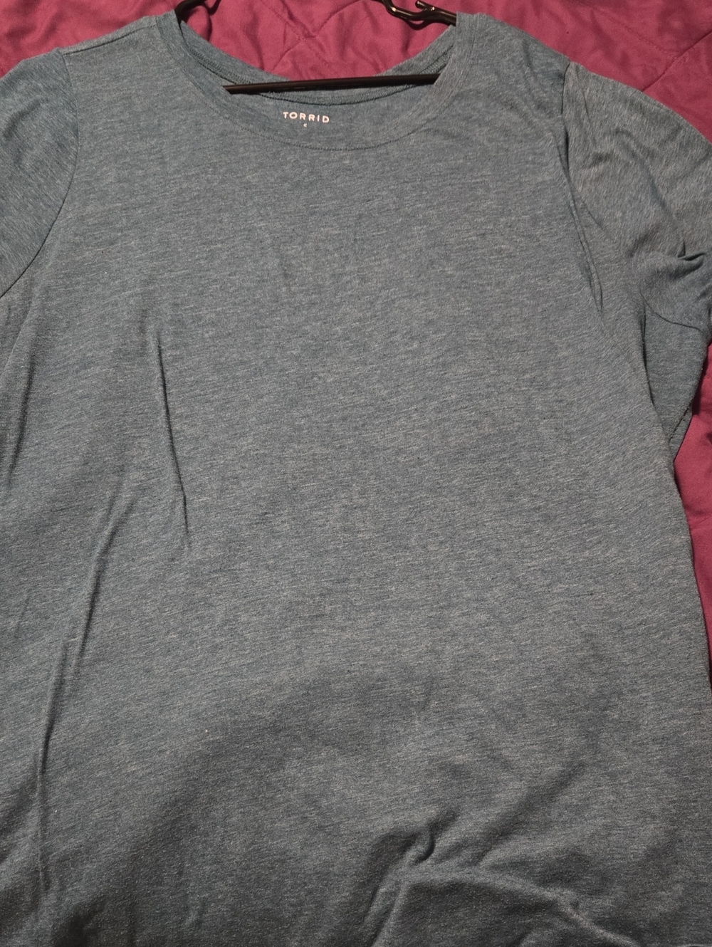 torrid Teal Short Sleeve Tee